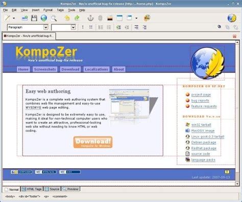 kompozme .com|KompoZer download .